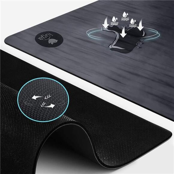 Yoga Mat Non Slip Hot Yoga Mat Anti-tear Exercise Mat Eco Friendly Yoga Mats - Picture 2 of 7